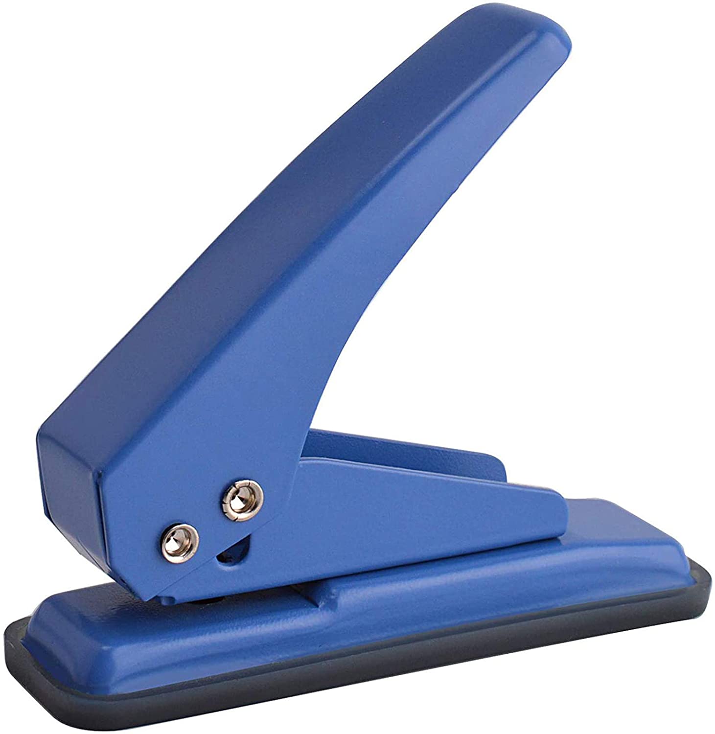 MROCO Single Hole Punch, 1 Hole Punch 1/4" Hole Puncher, Paper Punch Hole Punches 20 Sheet Punch Capacity, Handheld Hole Punch with Non-Skid Base for Paper Chipboard Craft Paper and Art Project, Blue Product Image